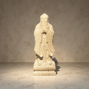 D128 Peachwood Confucius (Medium Size)